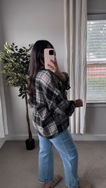 Load image into Gallery viewer, Piper Oversized Plaid Shacket
