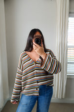 Load image into Gallery viewer, Cozy Canvas Cardigan
