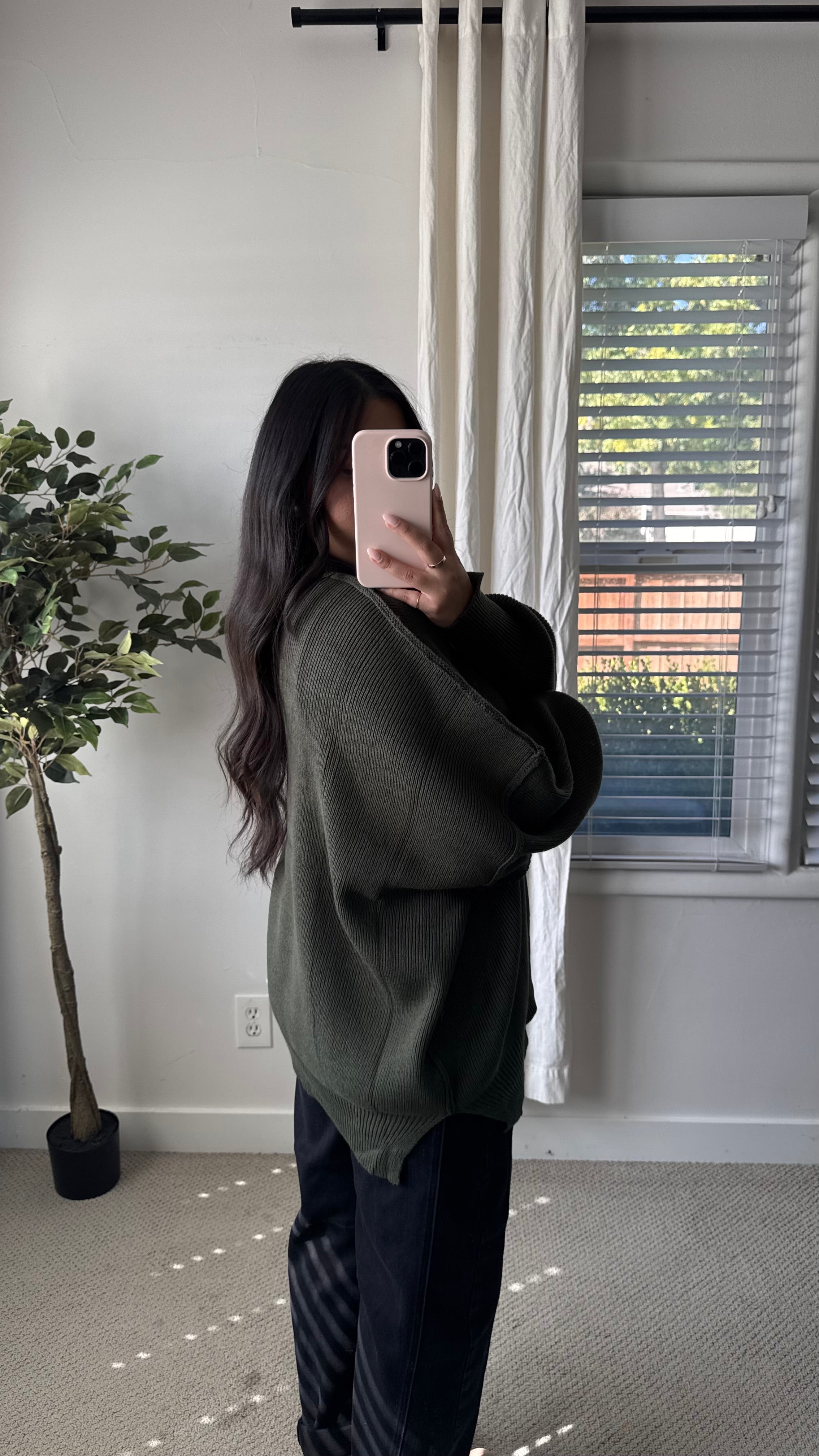 Chelsie Sweater / Dark Olive *RESTOCKED*