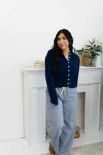 Load image into Gallery viewer, Harbor Blue Cardigan
