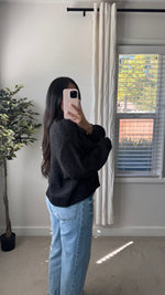 Load image into Gallery viewer, Marlow Sweater / Dark Gray
