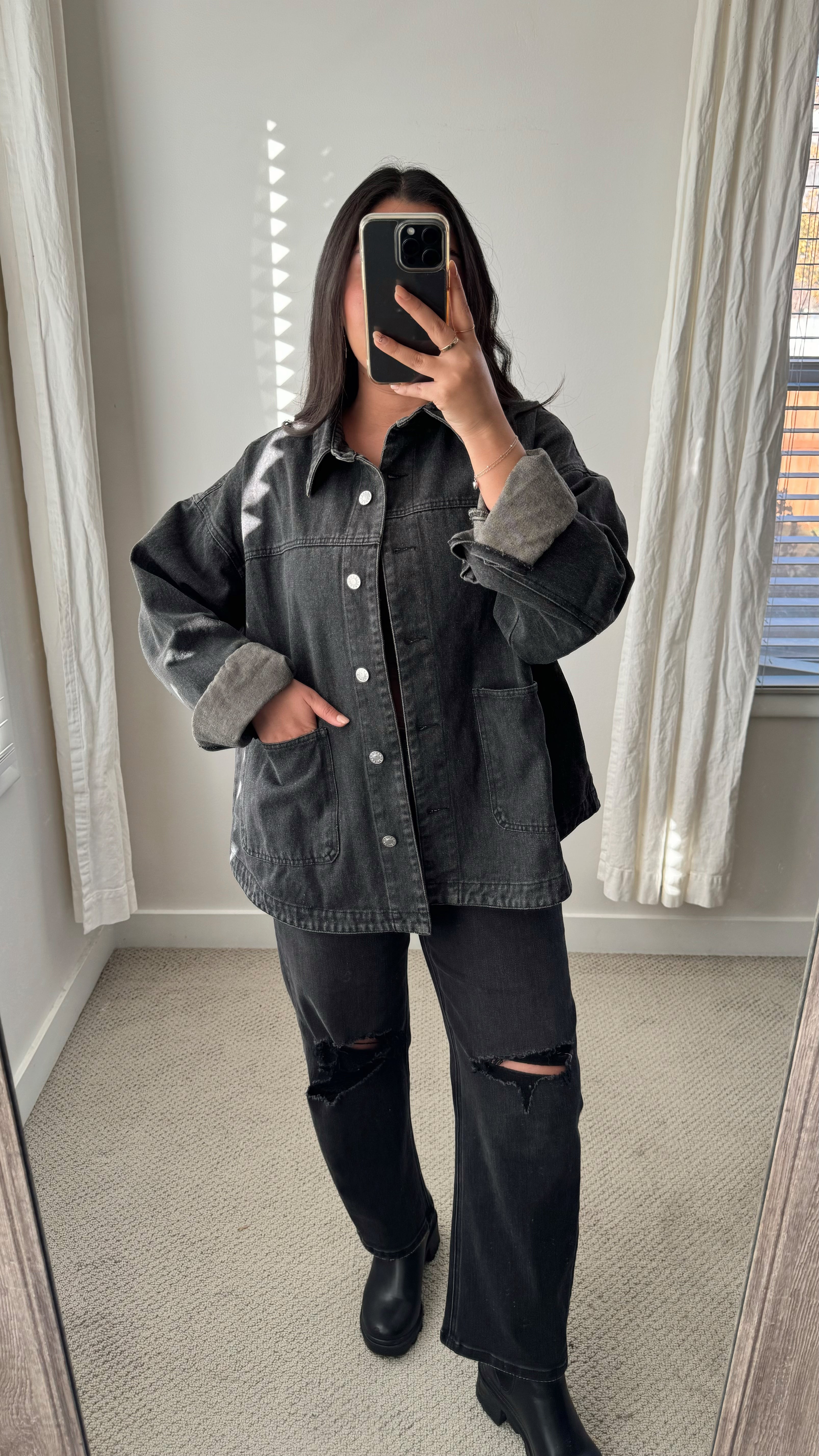 Lizzy Oversized Denim Jacket
