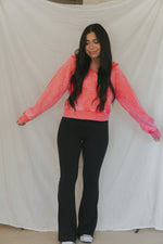 Load image into Gallery viewer, Macie Fleece Pullover / Fuchsia
