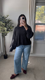 Load image into Gallery viewer, Marlow Sweater / Dark Gray
