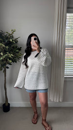 Load image into Gallery viewer, Seabreeze Crochet Top
