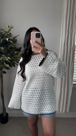 Load image into Gallery viewer, Seabreeze Crochet Top
