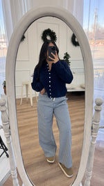 Load image into Gallery viewer, Harbor Blue Cardigan

