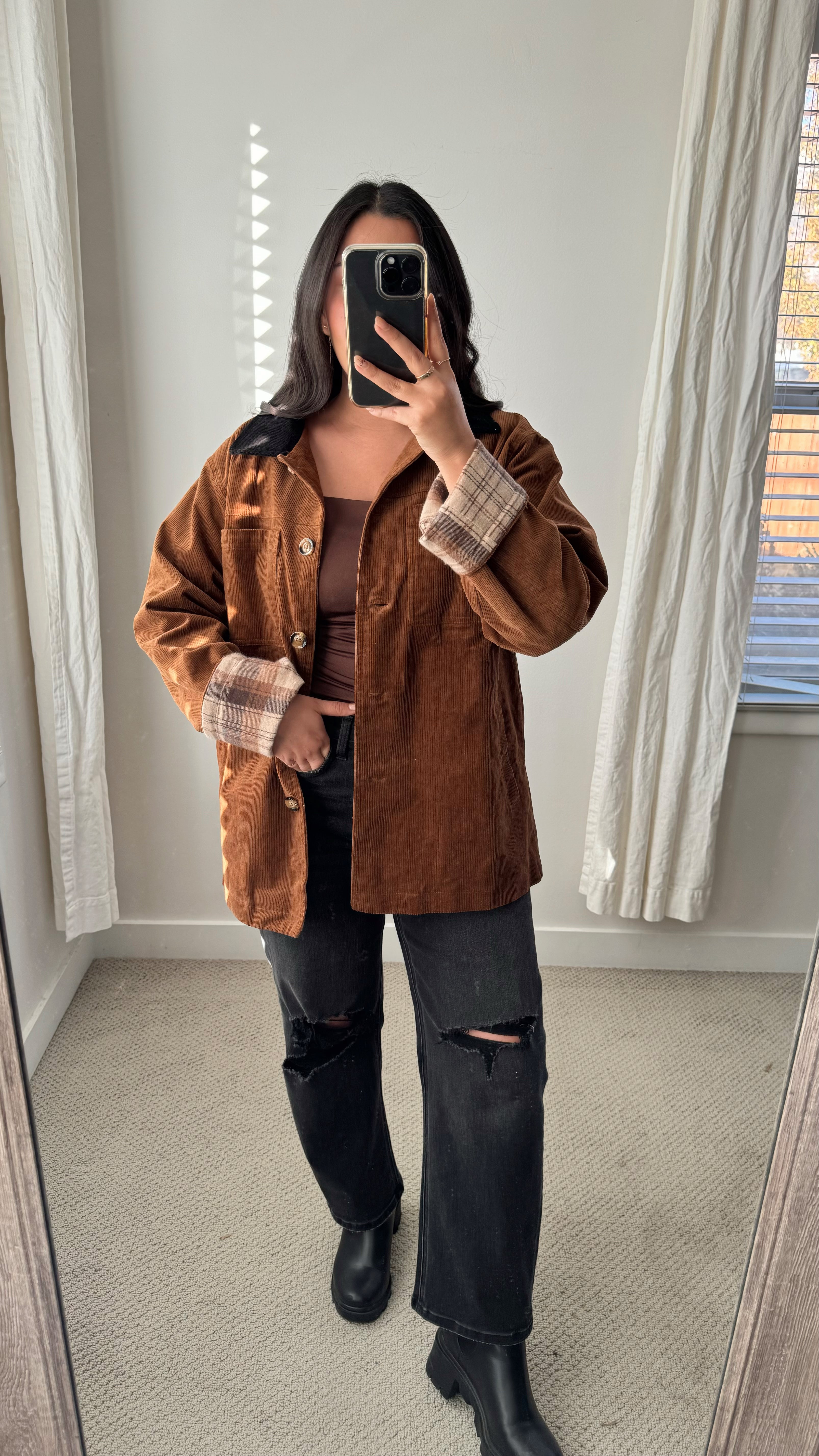 Corduroy Barn Jacket / Camel *RESTOCKED*