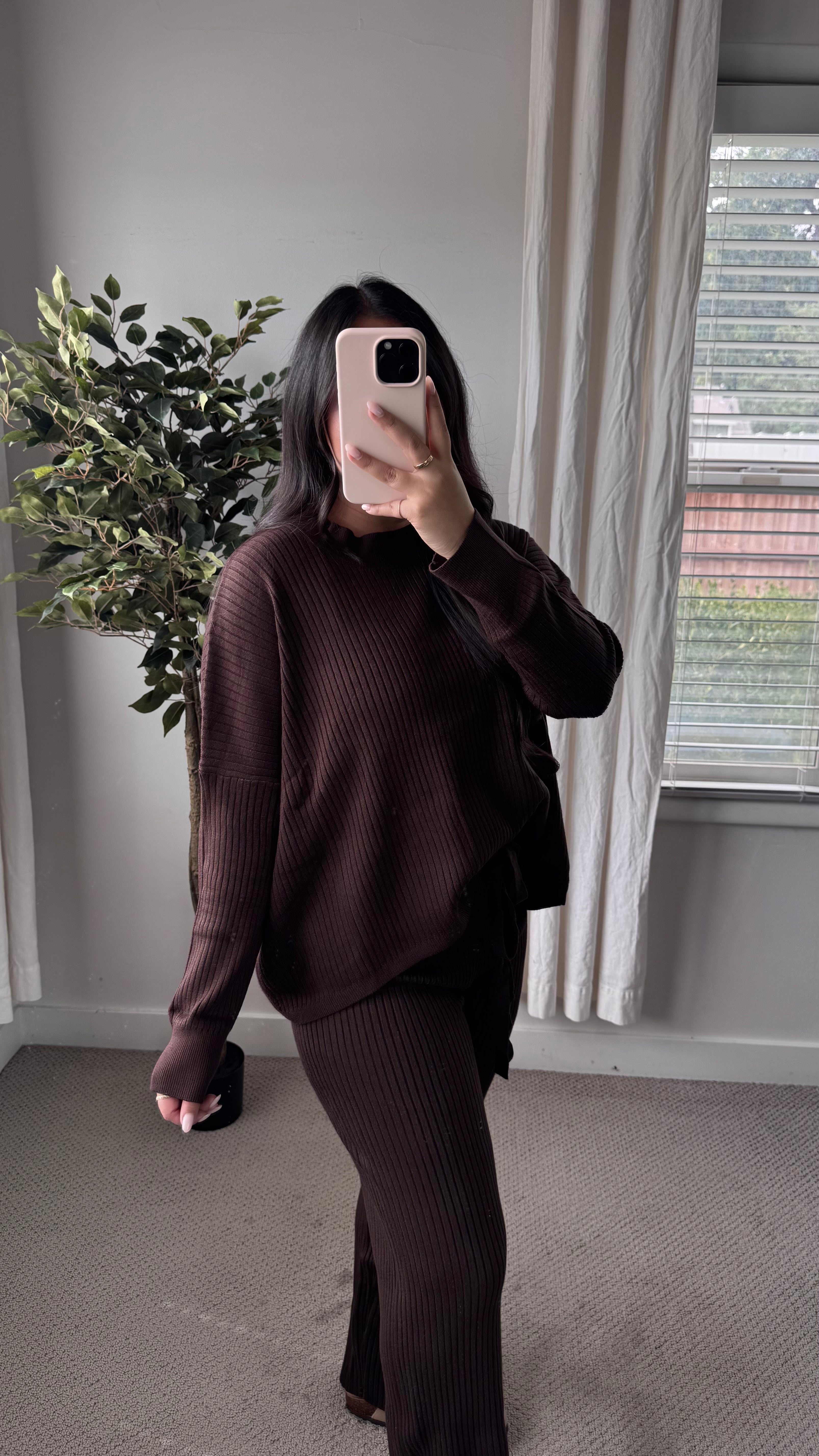 Jessie Ribbed Knit Set