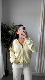 Load image into Gallery viewer, Golden Hour Zip /Butter yellow
