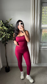 Load image into Gallery viewer, Cherry Side Contrast Legging
