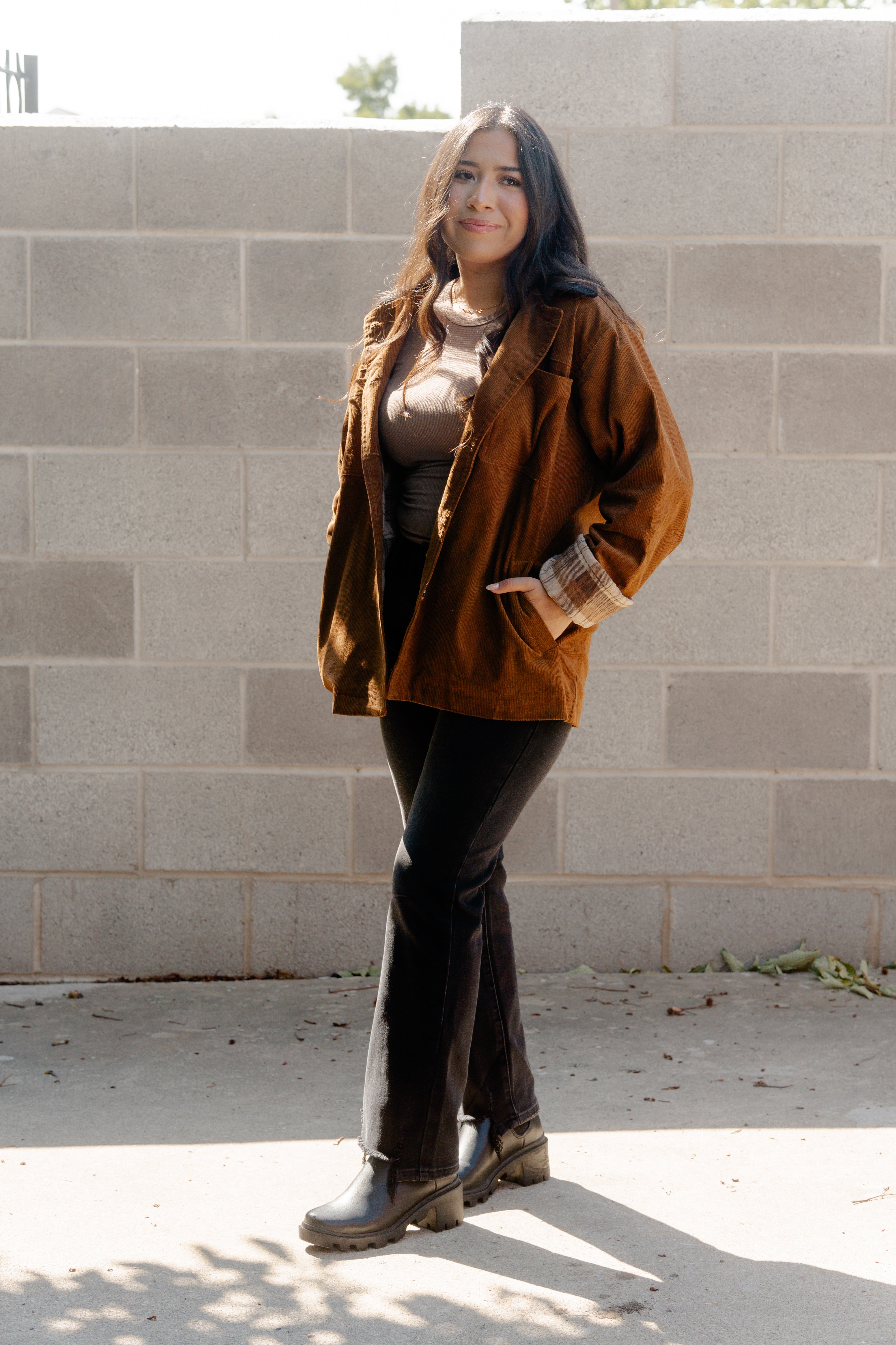 Corduroy Barn Jacket / Camel *RESTOCKED*